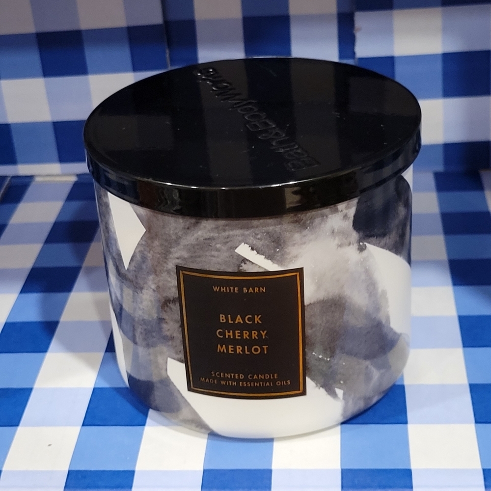 Bath & Body Works Black Cherry Merlot 3-Wick Candle